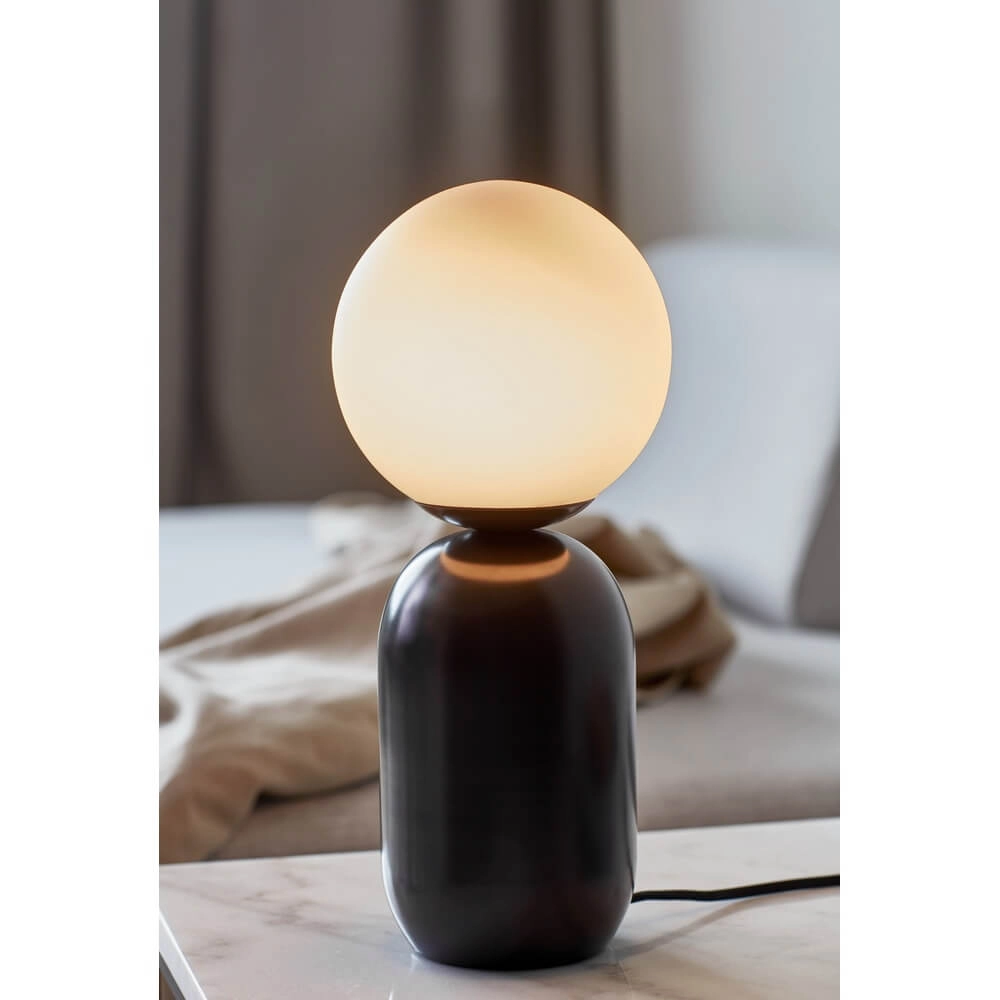 Table lamp Notti black and white Nordlux 5704924001802