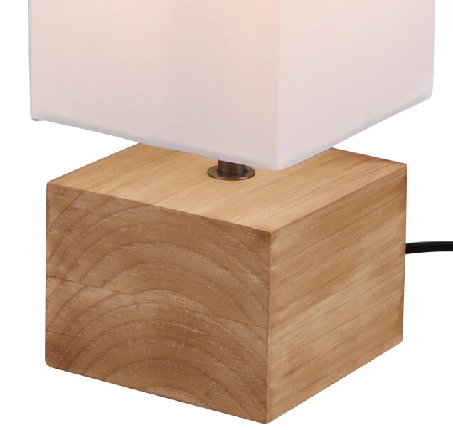 Rural bedside lamp Woody Trio 4017807470772