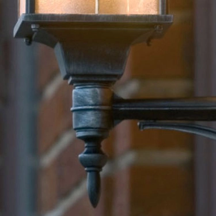 Outdoor lamp Milano Up black silver flamed KonstSmide 7318302477592