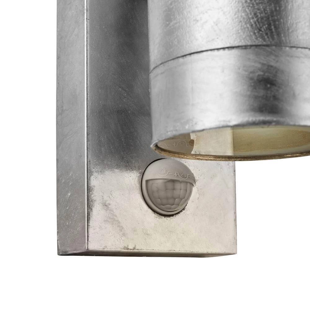 Up & downlighter Tin Zinc with sensor Nordlux 5704924023316