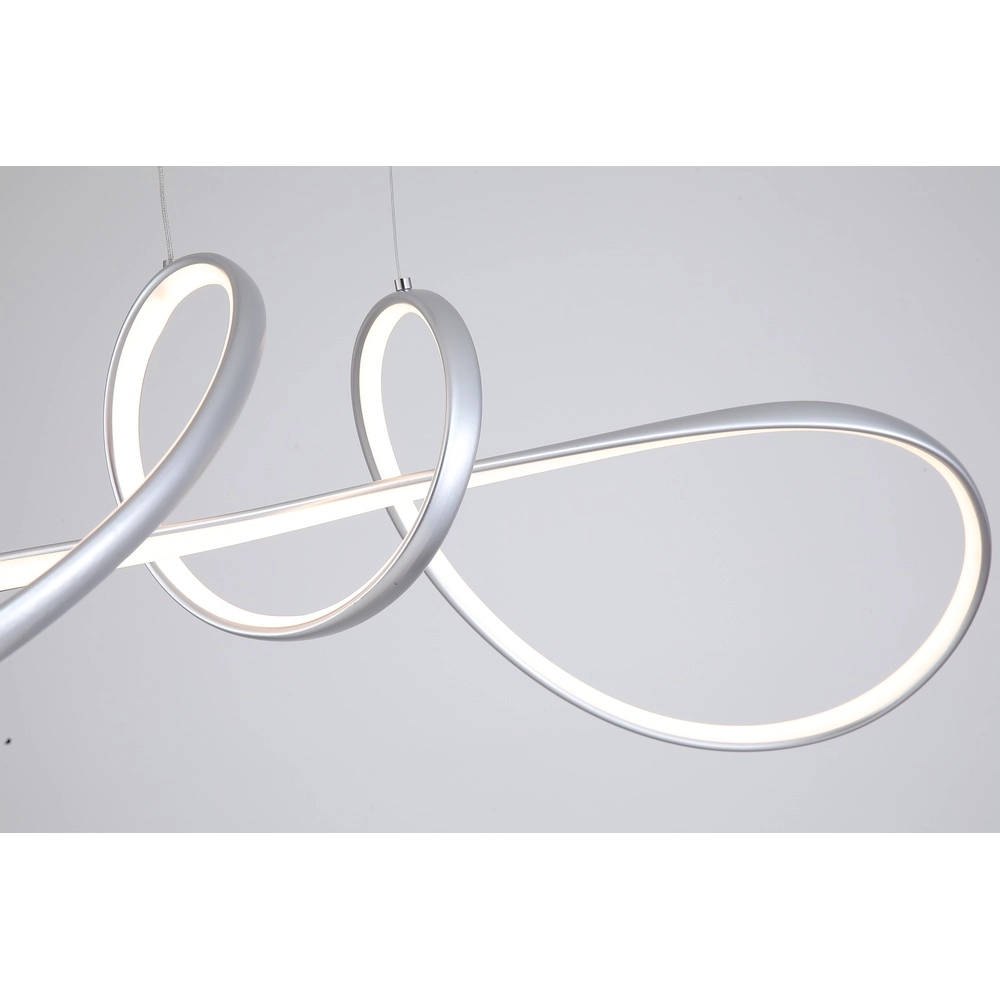 Pendant lamp Maisie grey Searchlight 5053423302249