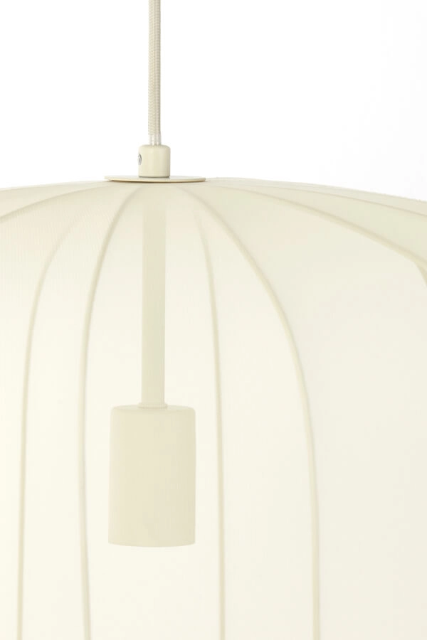 Japandi pendant lamp Plumeria cream Ø 60cm Light & Living 8717807651435