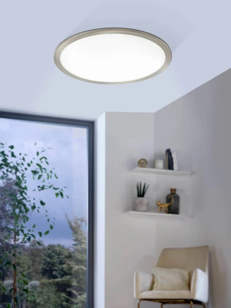 Recessed lamp Fueva Flex Stainless steel 3000K Eglo 9002759988661