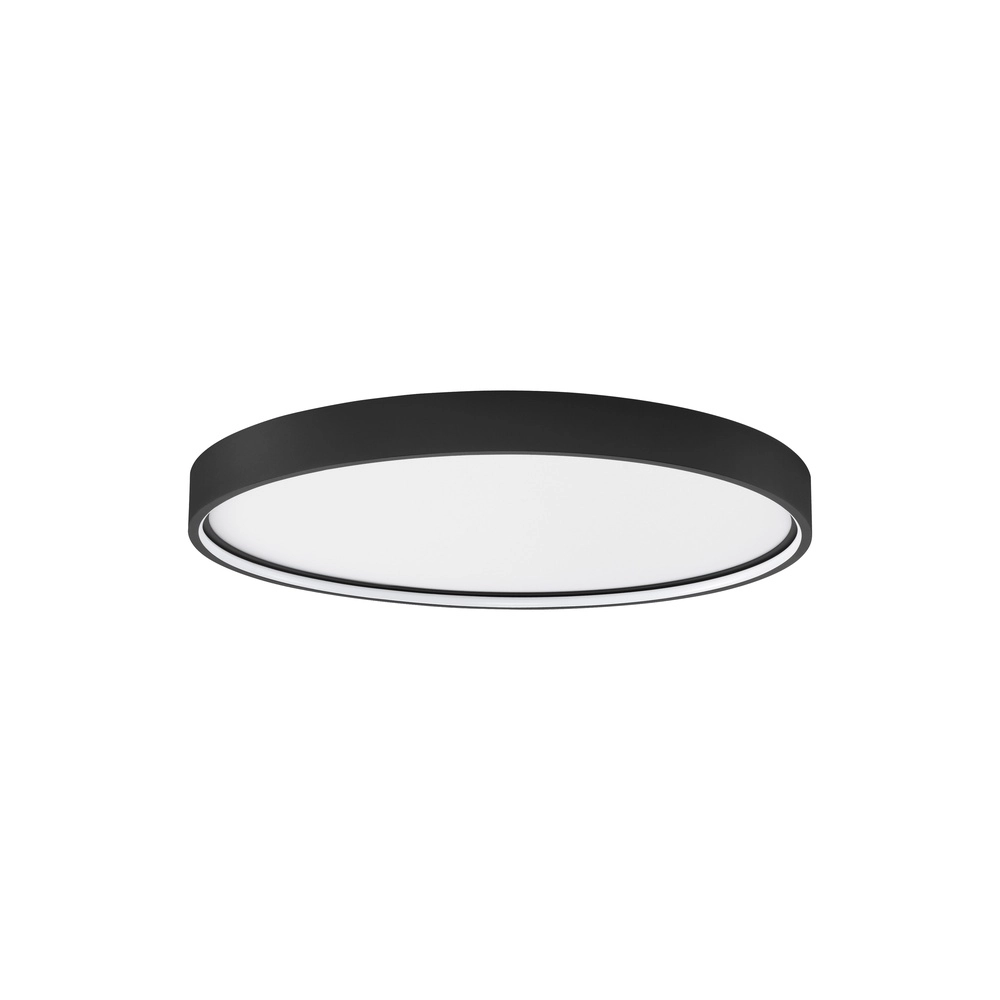 Round ceiling lamp Olaf black Ø 60cm Lyora 5212017431783