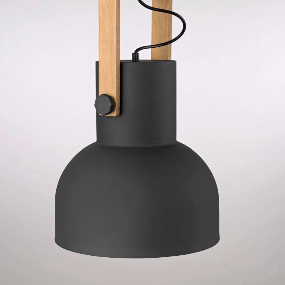 Pendant lamp Cup 2.0 1-light black Just Light 4043689000714