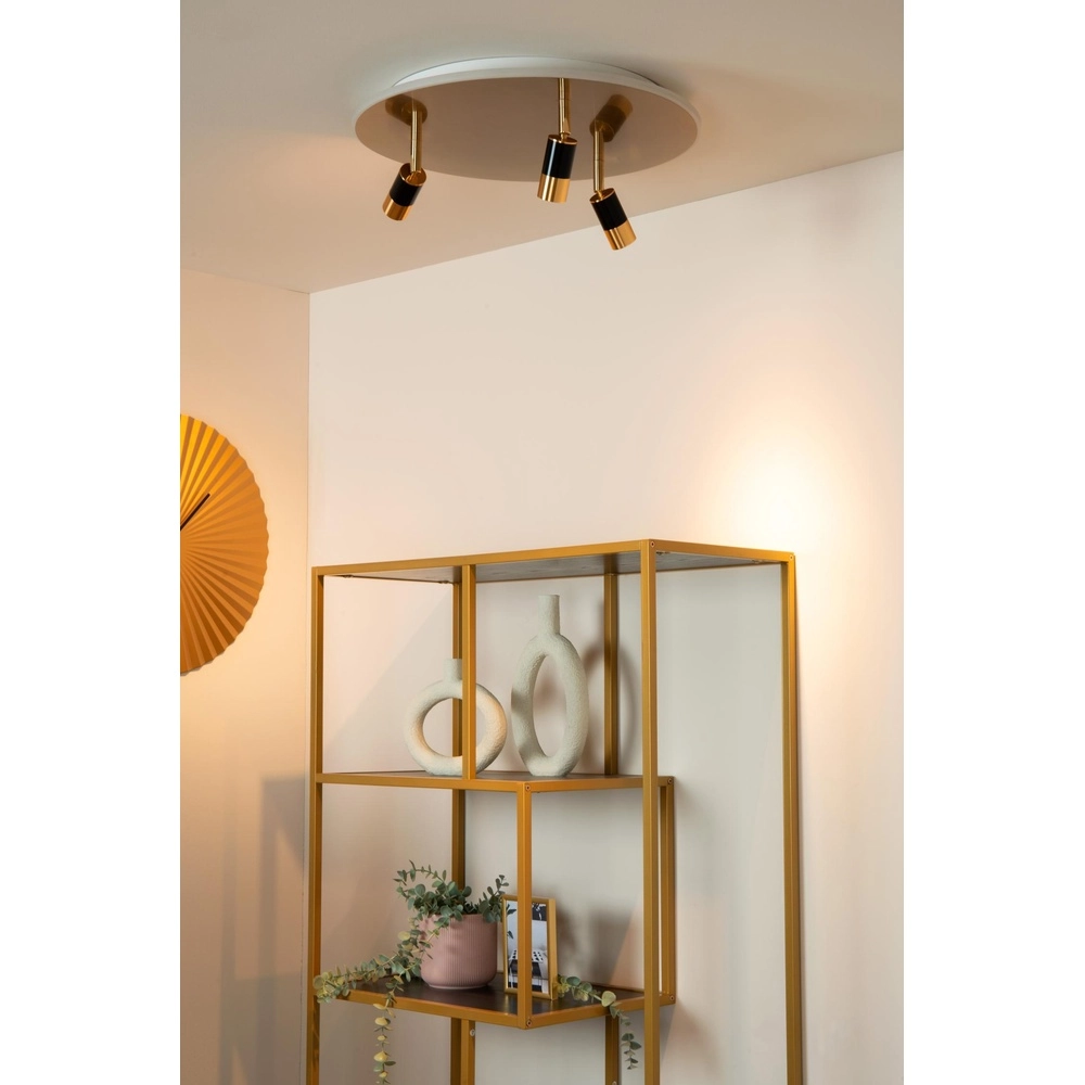 Design ceiling lamp Jubel gold Ø 48cm Lucide 5411212712790