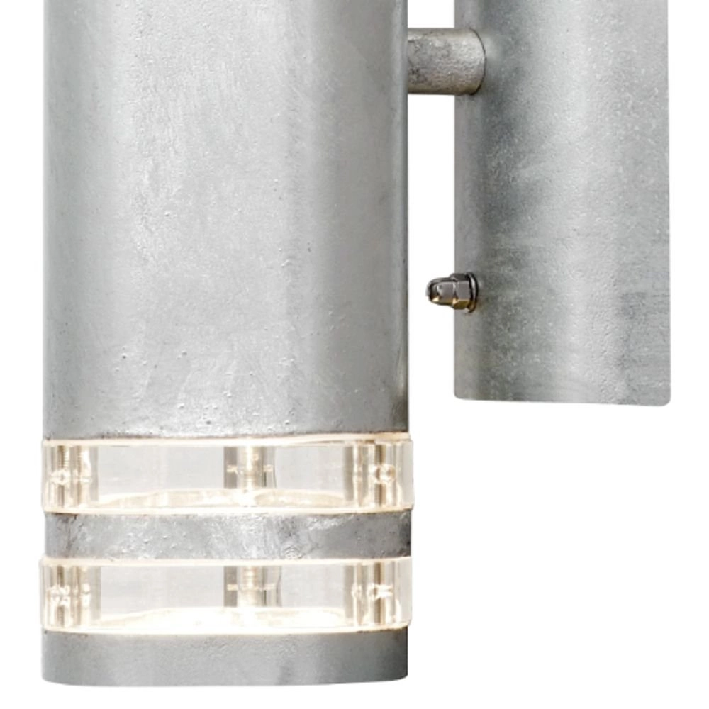 Wall spotlight Modena Up - Down 2-light 28cm zinc grey KonstSmide 7318307516326