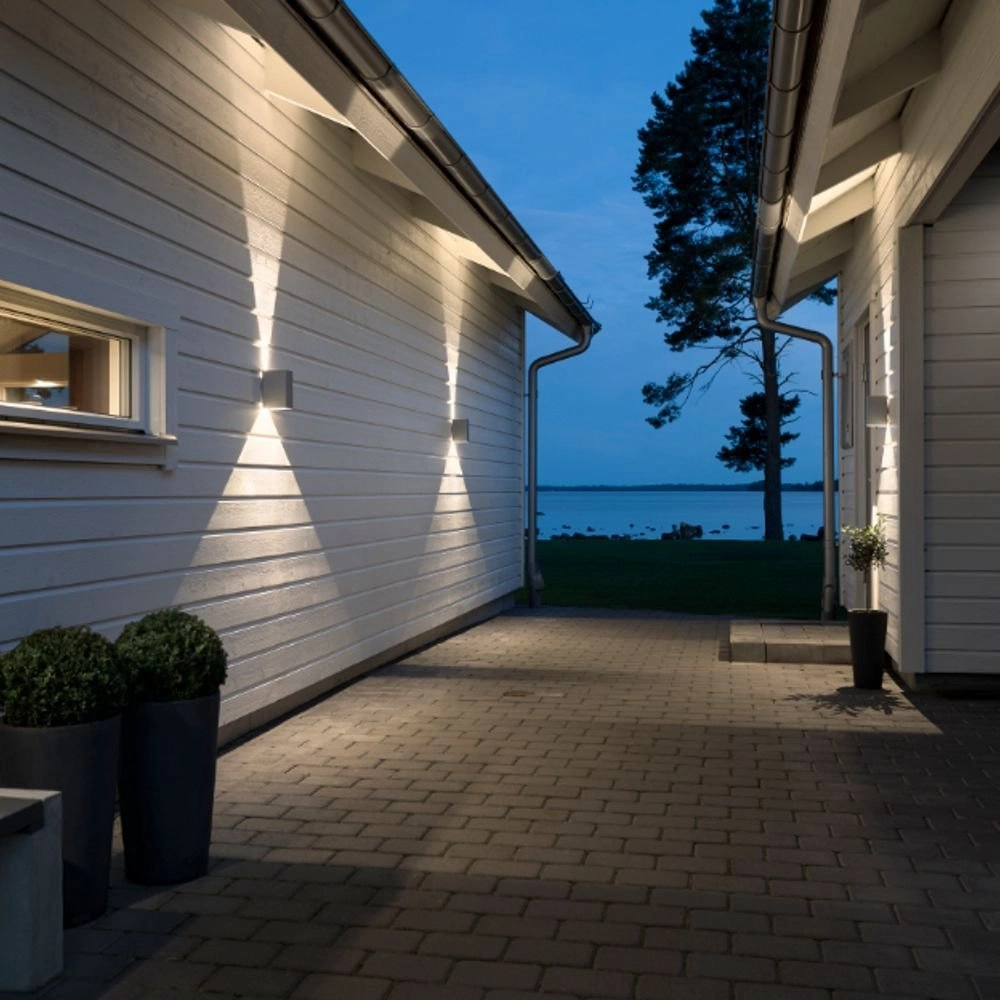 LED spot Cremona Up - Down 2x3w - 3000K 17cm matt silver KonstSmide 7318307940312