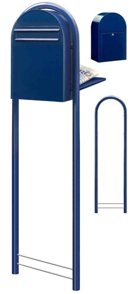 Mailbox Classic B 5003 Dark blue Bobi 6417237006097