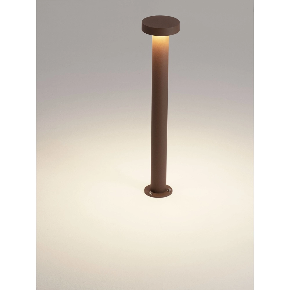 Desing garden lamp Gong rust brown 60cm - 2700K Lyora 5212017496225