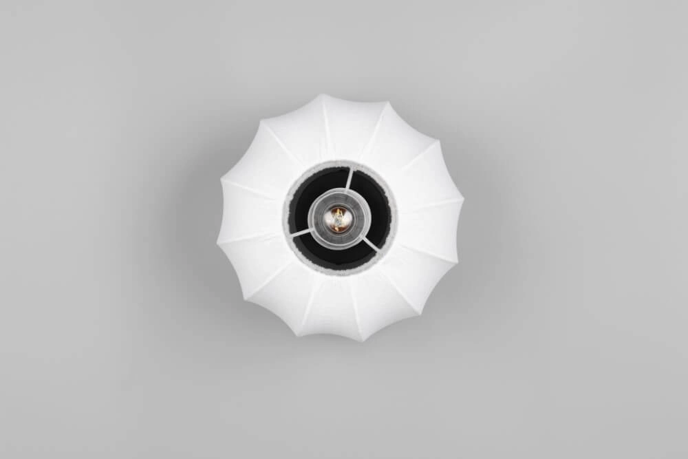 White design ceiling lamp Madleine Ø 25cm Trio 4017807638240