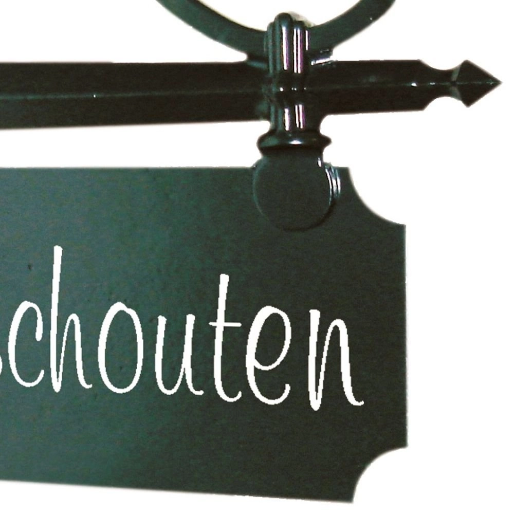 Nameplate Signboard C black KS Verlichting 8714732562140