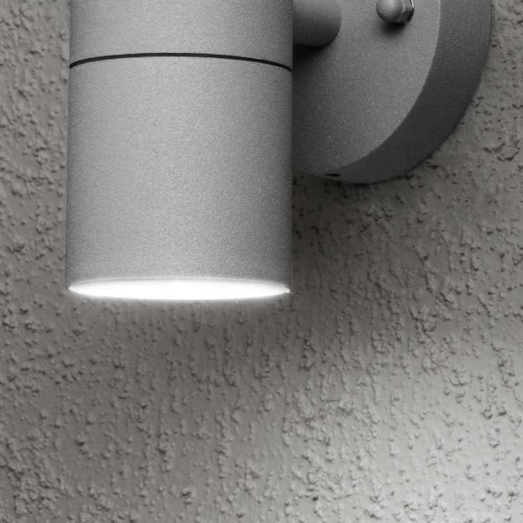 Wall spot Modena Downlight 9cm gray KonstSmide 7318307572308