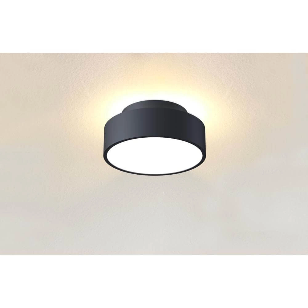 Ceiling lamp Chicago Ø 15cm black Artdelight 8720701101289
