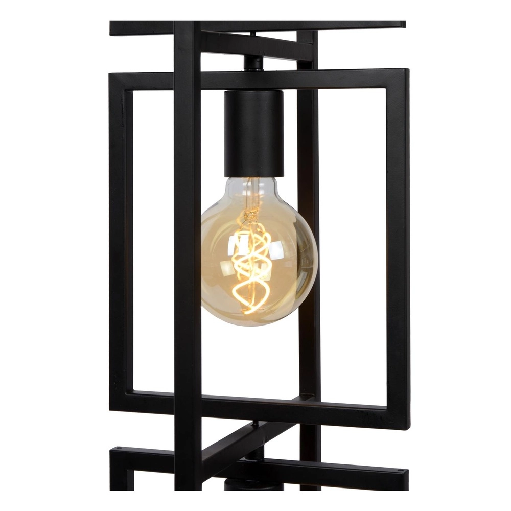 Floor lamp Luuk 3-light black Lucide 5411212010858