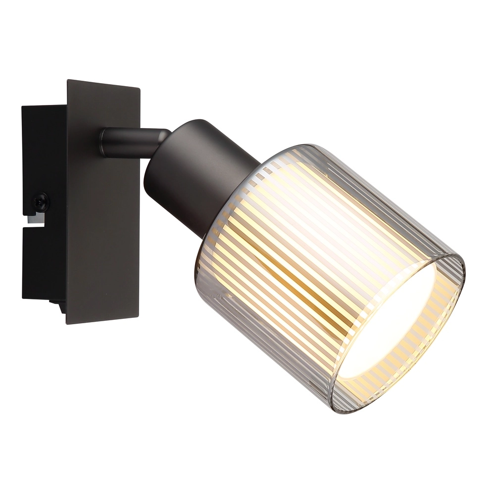 Design wall lamp Villegas gunmetal