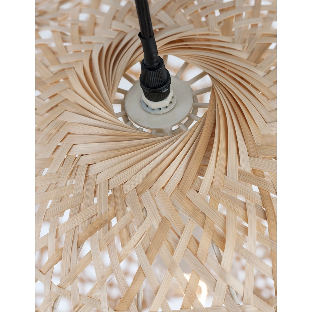 Pendant lamp Melody rattan ball Ø 40cm Lyora 5212017416629