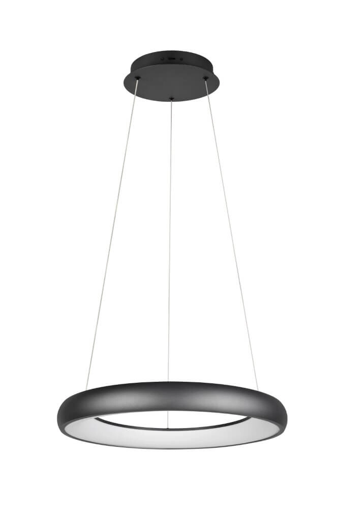 Led pendant light Cardona black - Ø 60cm Trio 4017807613865