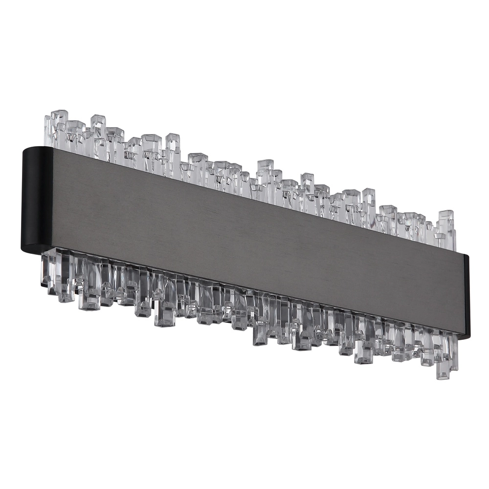 Black wall lamp Stalagmita 25cm Globo 9007371578740