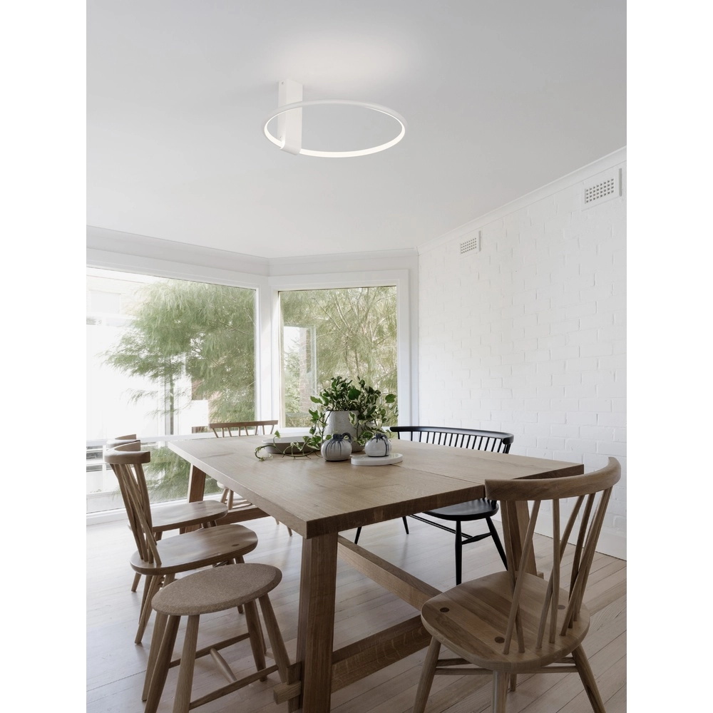 Design ceiling lamp Garve white Ø 40cm