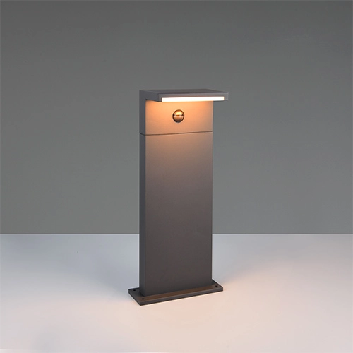 Modern garden lamp Ravi anthracite with sensor 50cm