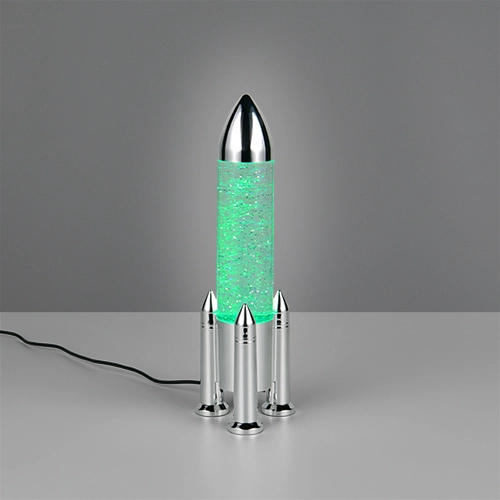 Table lamp Apollo rocket titanium grey Trio 4017807681208