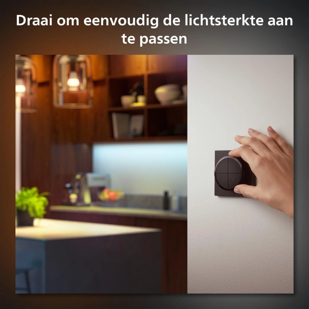Hue Tap Dial Switch black Philips 8719514440937
