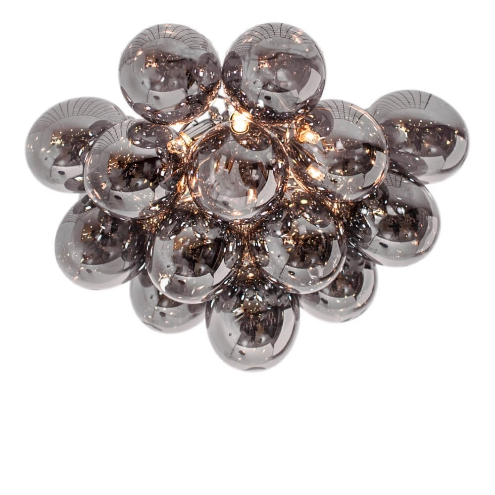 Ceiling light Gross smoke glass 50cm