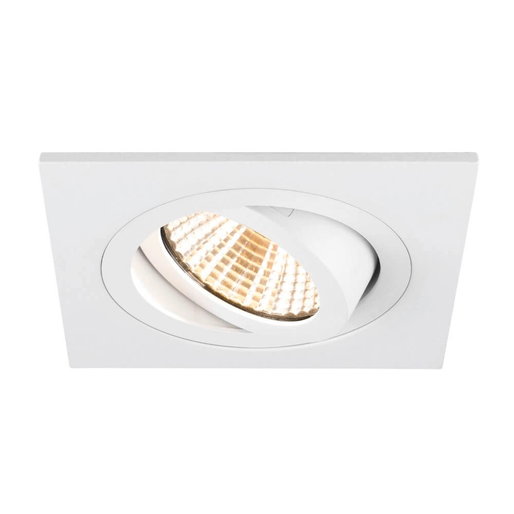 Mounting ring New Tria 75 Square white - without fitting SLV 4024163276405