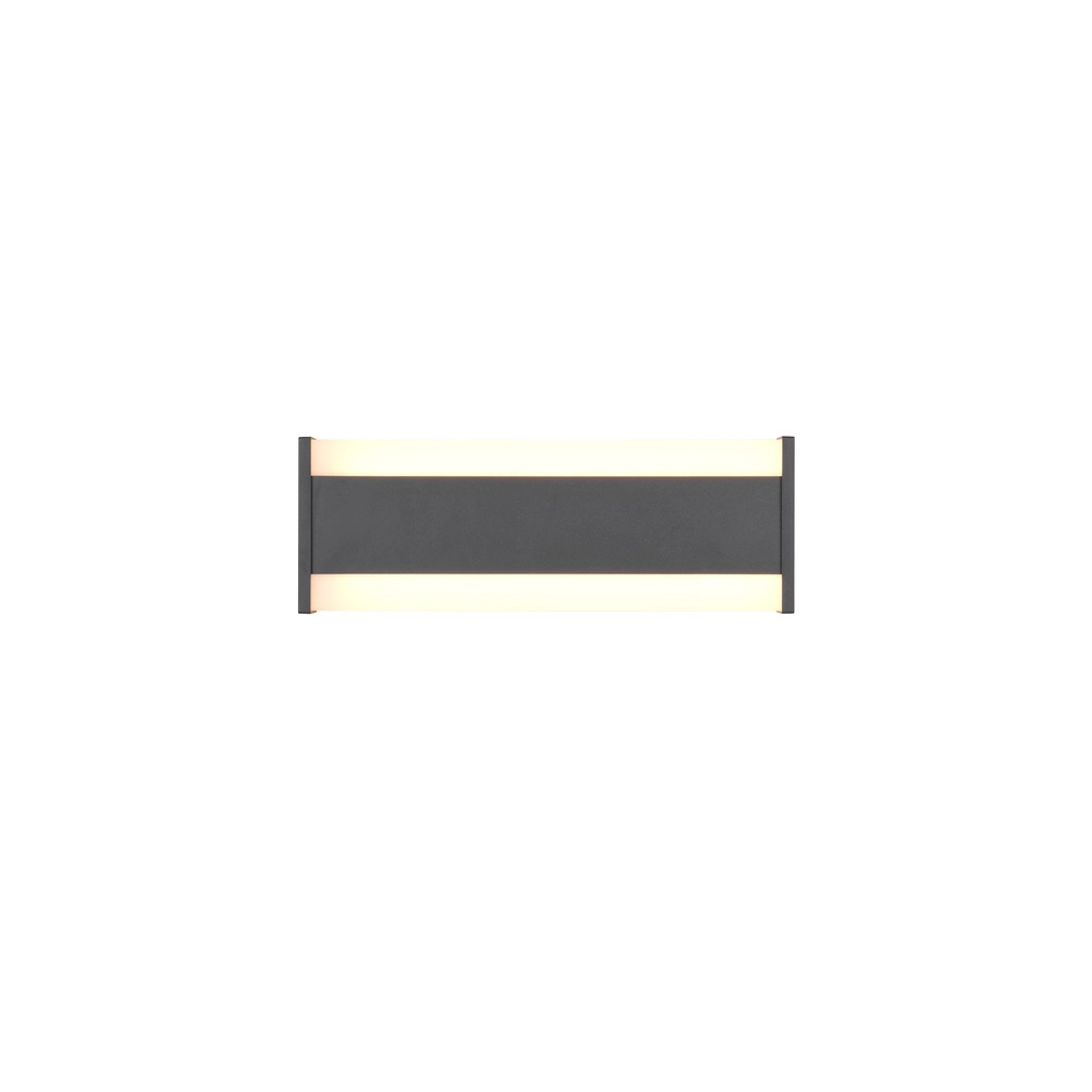 Wall lamp Dawson Design anthracite 30cm Trio 4017807603484