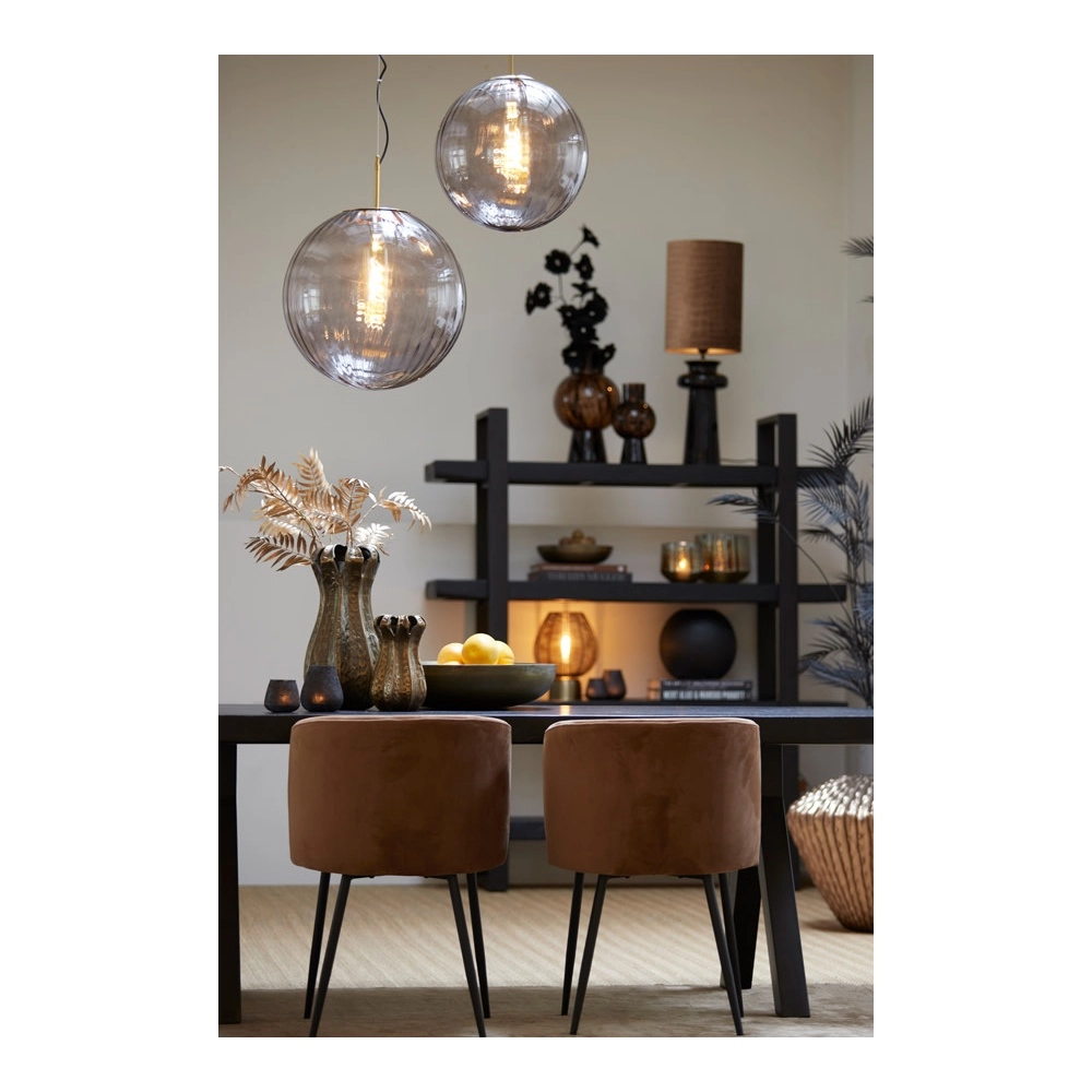 Pendant lamp Magdala Ø 40cm smoke Light & Living 8717807636289