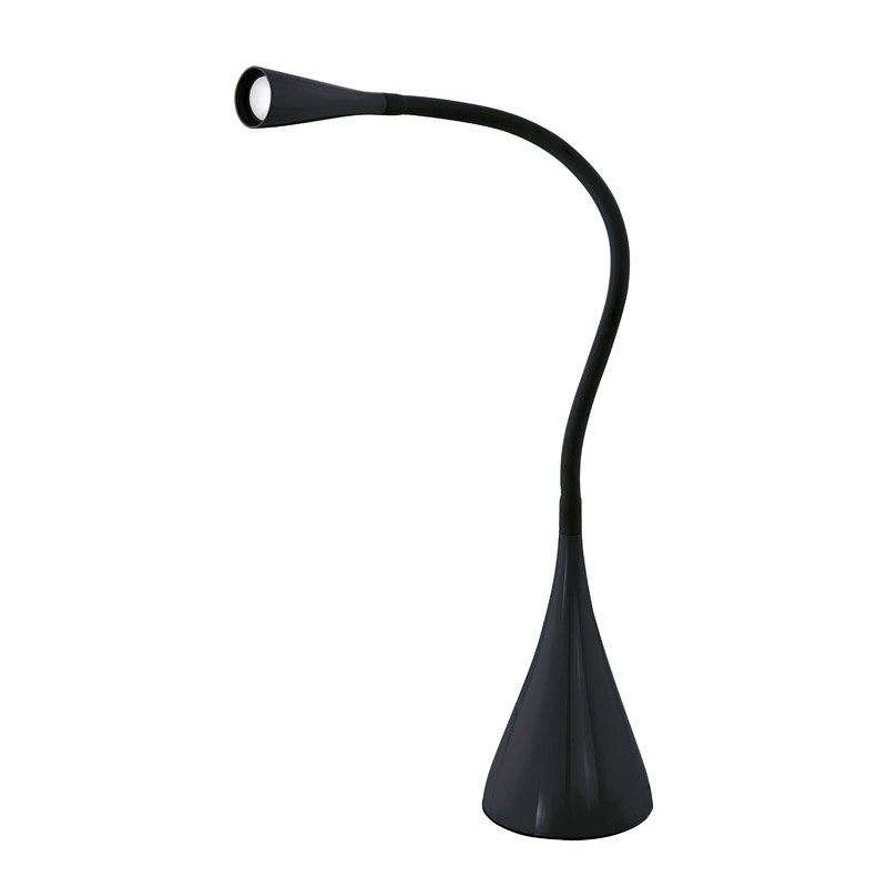 LED table lamp Snapora touch black