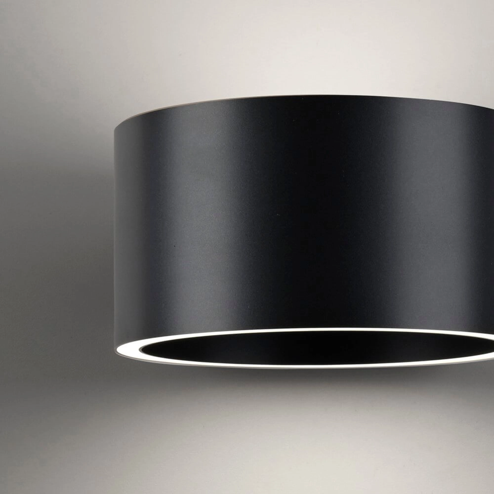 Wall lamp Pure Clipse gray 19.7cm Paul Neuhaus 4012248384077