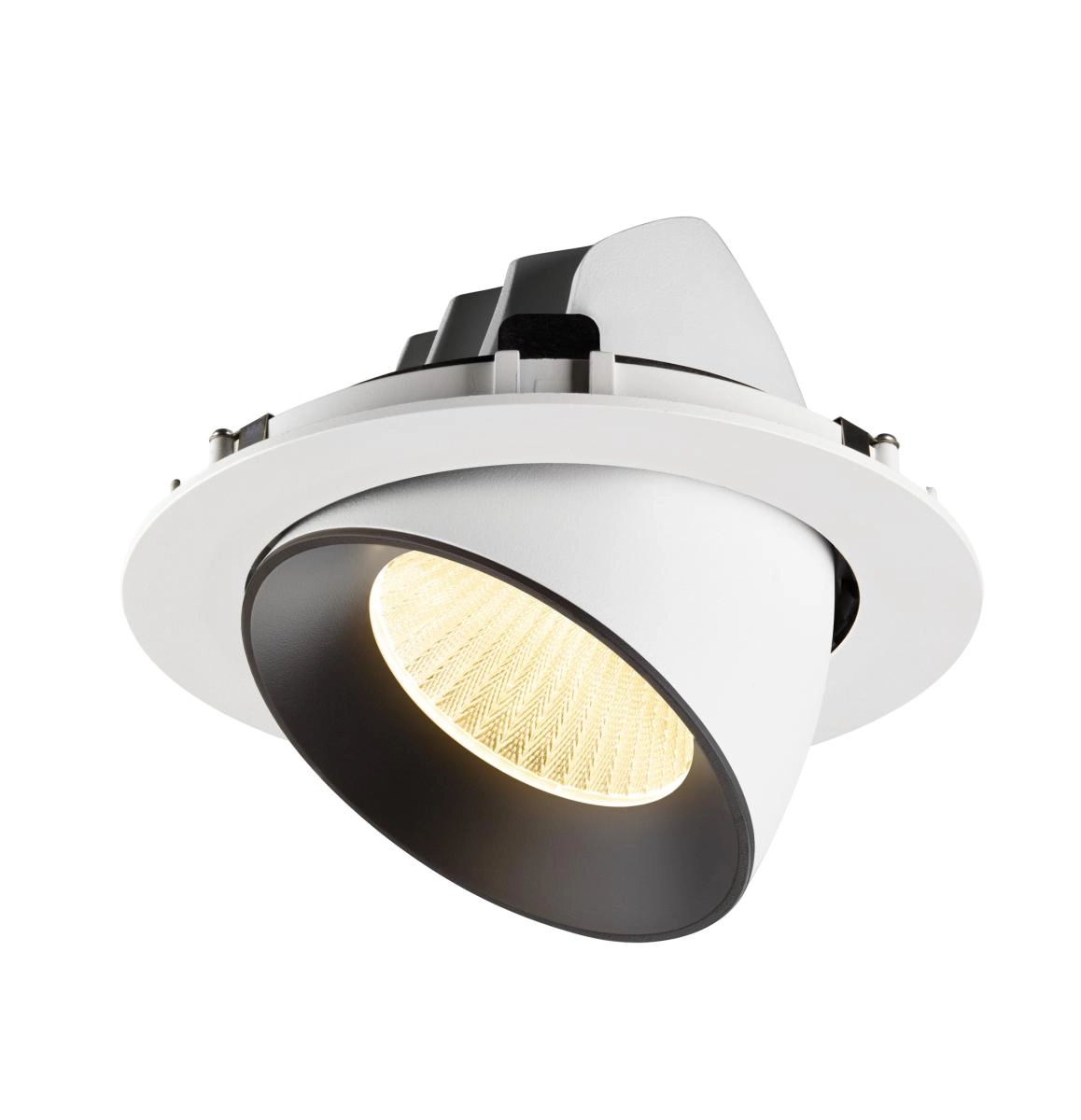 Recessed spotlight Numinos Gimble XL white/black 3000K - 40deg SLV 4024163308601