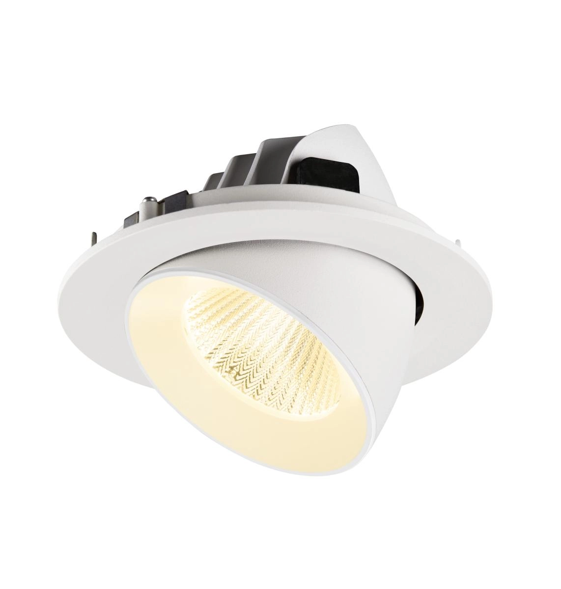 Recessed spotlight Numinos Gimble L white 3000K - 40deg SLV 4024163310208