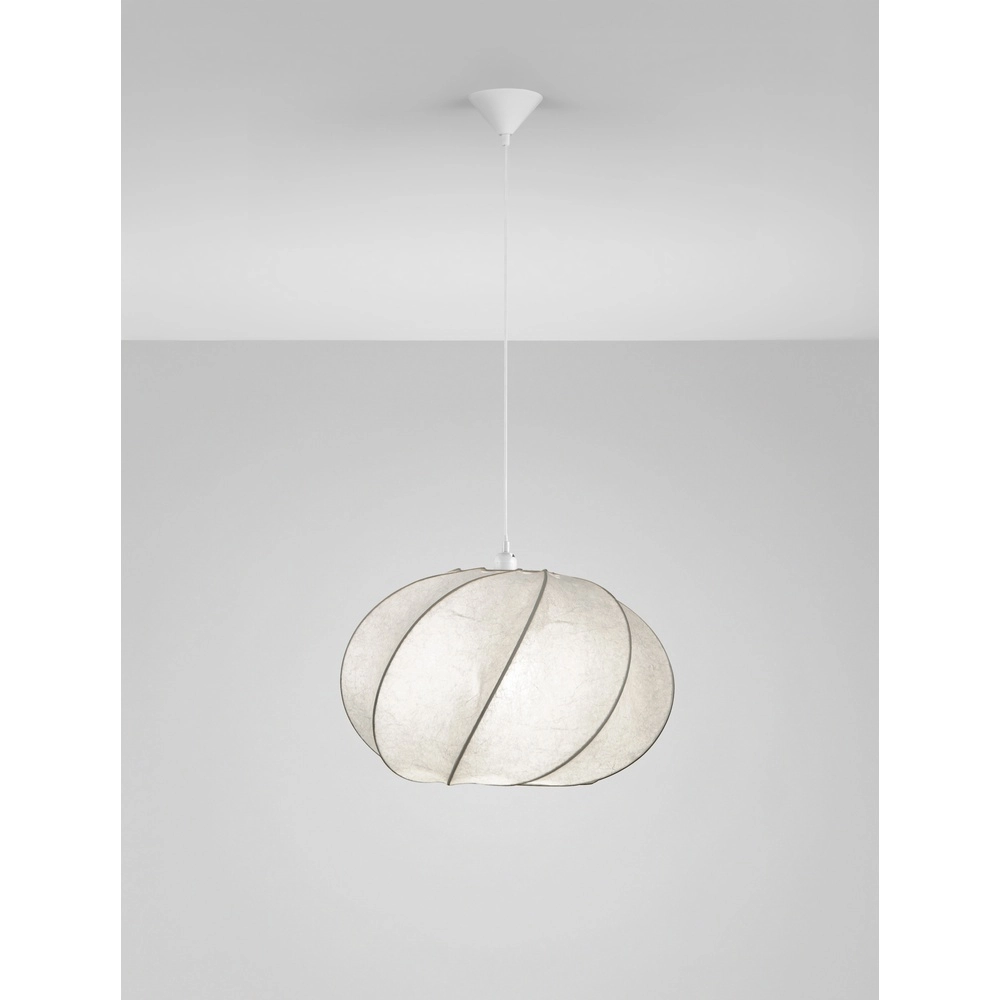 Pendant lamp Bora white Ø 55cm