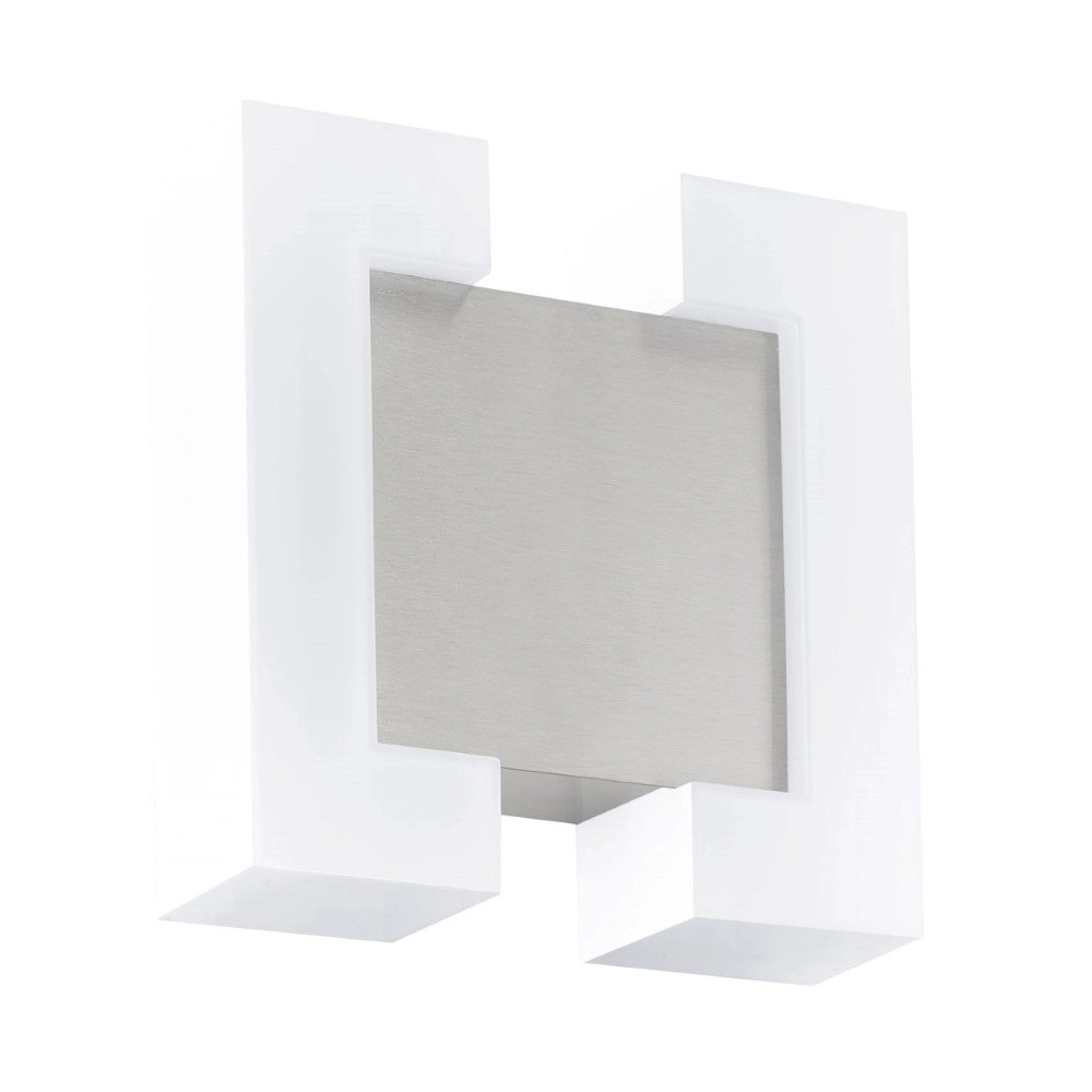 LED outdoor lamp Sitia 18cm stainless steel with white