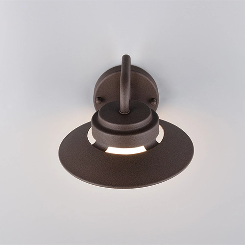 Modern stable lamp Atrato Rusty brown Trio 4017807691276