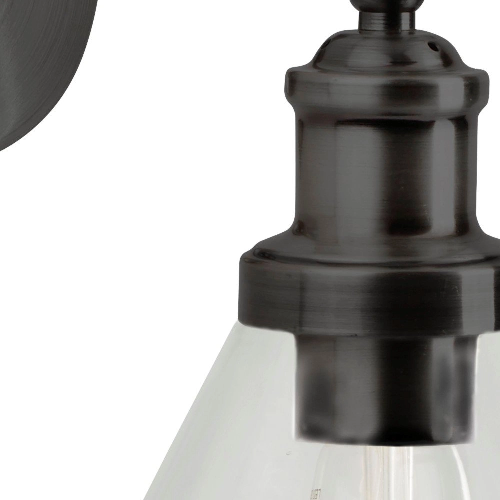 Black wall lamp Pyramid Searchlight 5053423125701