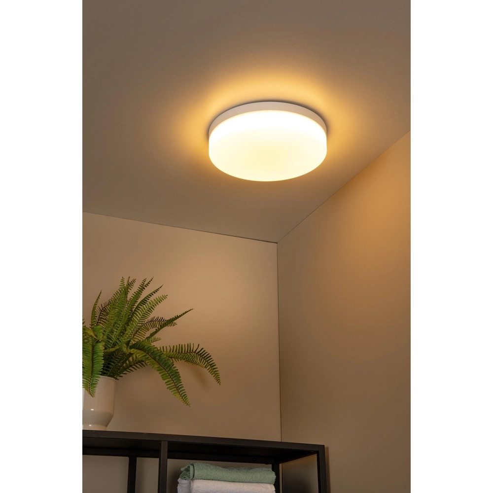 Ceiling light Biskit Ø 34.5cm - IP44 white