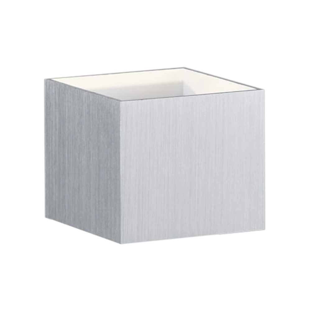 LED wall spot Louis Up - Down metallic gray