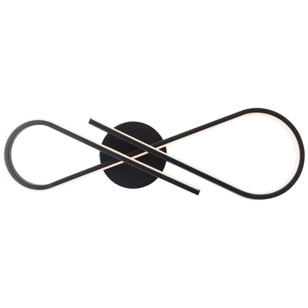 Black ceiling lamp Hinton black Brilliant 4004353442100