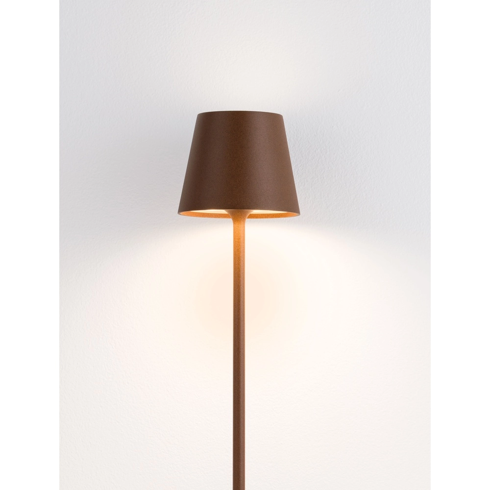 Table lamp Petit Rusty brown rechargeable Lyora 5212017450784