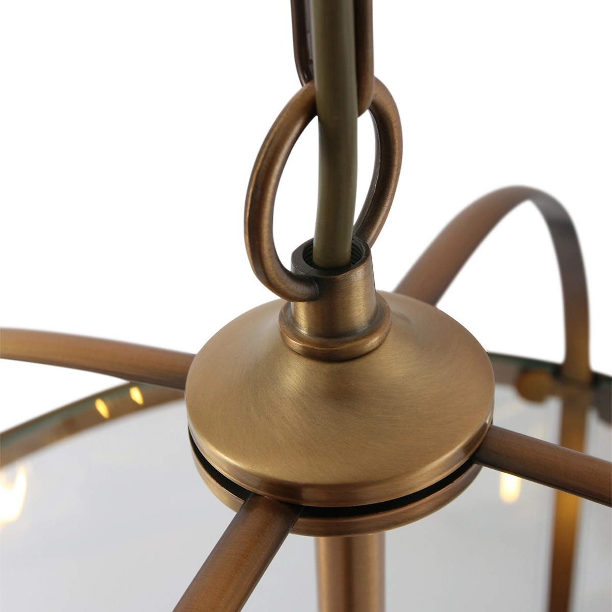 Pendant lamp Pimpernel 25cm old brass Steinhauer 8712746051957