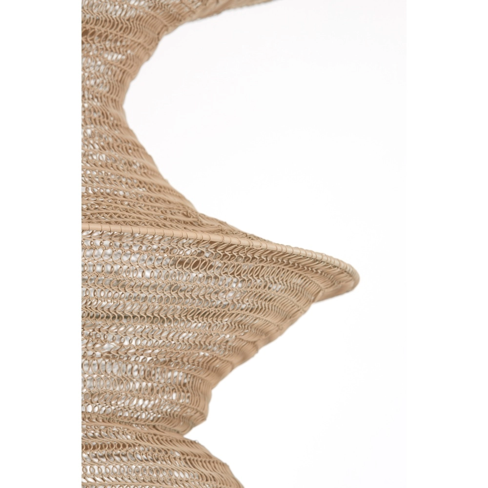 Metal net pendant lamp Nakisha Ø 48cm - sand Light & Living 8717807695071