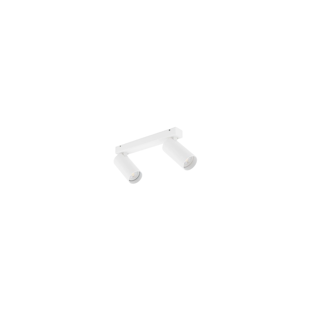 Surface-mounted spot 2x GU10 Fourty white