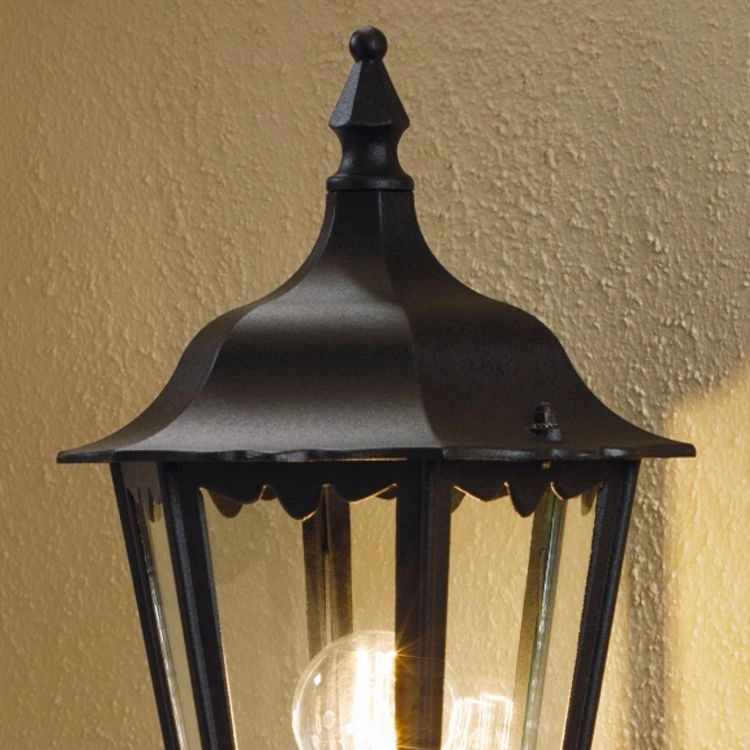 Outdoor lamp Firenze with motion detector black KonstSmide 7318307236750
