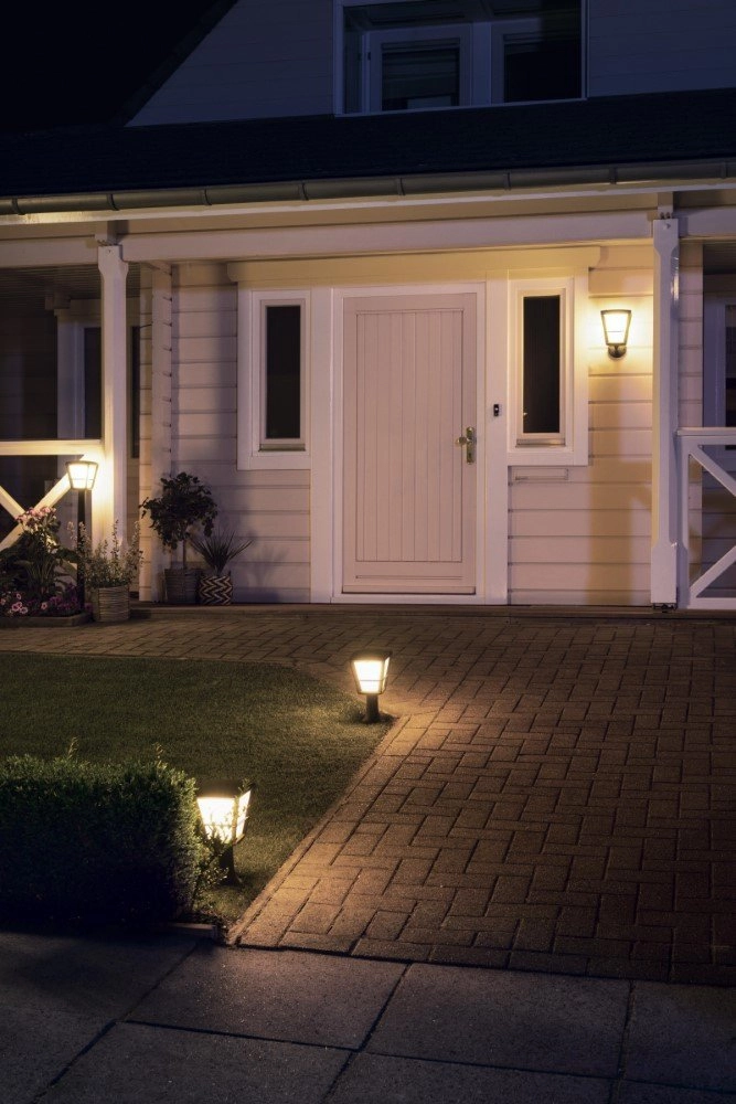 Outdoor lamp Hue Econic black square Philips 8718696170571