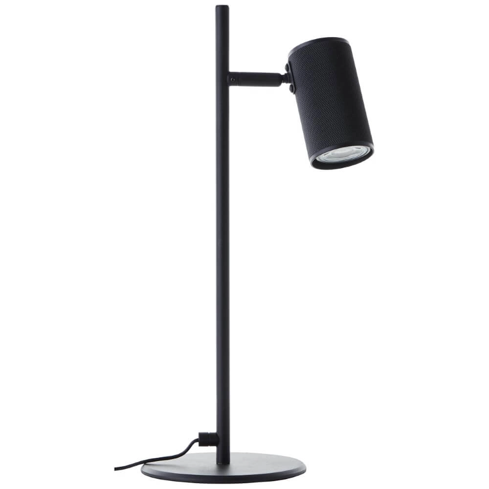 Black table lamp Marty design Brilliant 4004353438288
