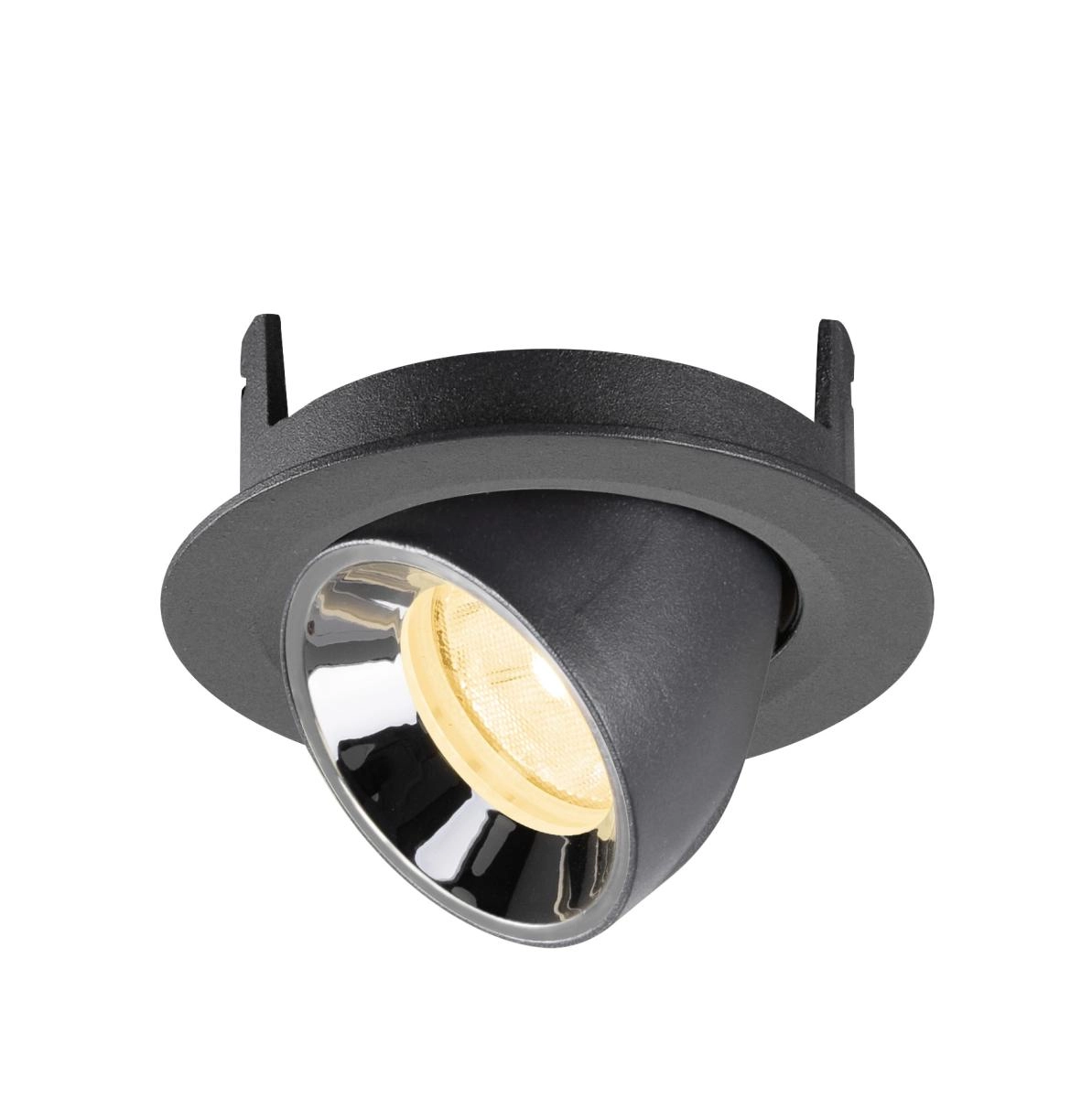 Recessed spotlight Numinos Gimble XS black/chrome 3000K - 20deg SLV 4024163307086